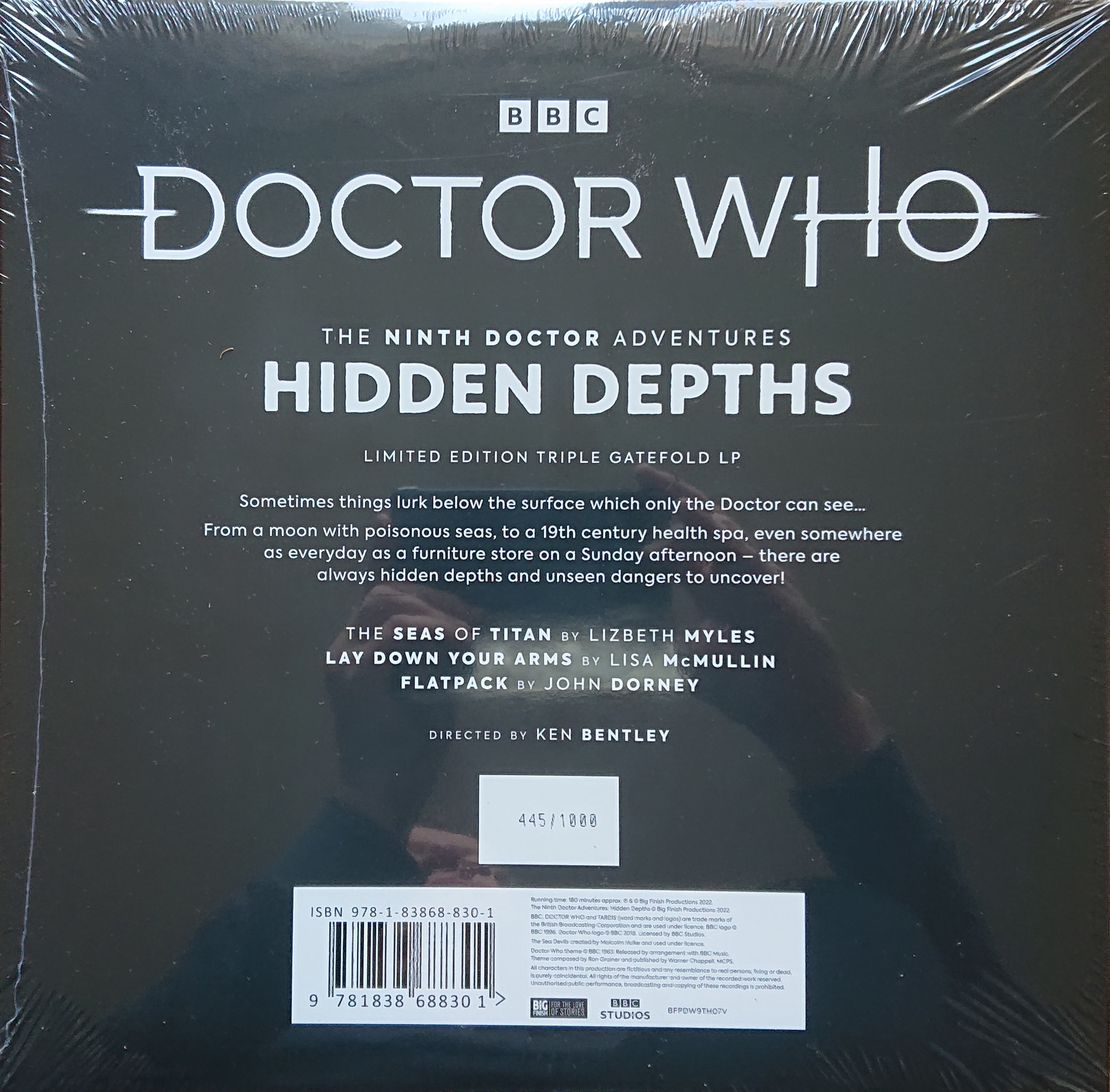 Picture of BFPDW9TH07V Doctor Who - The Ninth Doctor Adventures 2.3: Hidden depths by artist Lizbeth Myles / Lisa McMullin / John Dorney from the BBC records and Tapes library